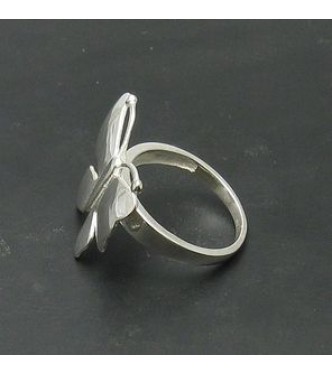 R000748 Sterling Silver Ring Genuine Solid 925 Butterfliy Perfect Quality Empress