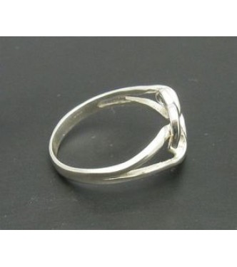 R000094 Genuine Sterling Silver Ring Heart Hallmarked Solid Hallmarked 925 Handmade