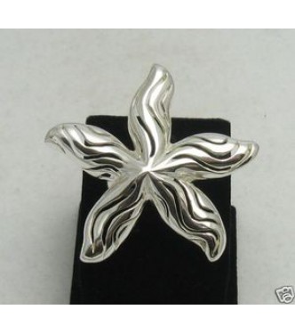 R000638 Stylish Sterling Silver Ring Solid 925 Big Sea Star Perfect Quality Empress