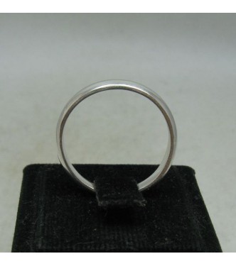 R001160 Genuine Sterling Silver Ring Plain Band 2.5mm Hallmarked Solid 925 Handmade