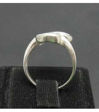 R000274 Stylish Long Sterling Silver Ring Solid 925 Handmade Perfect Quality Empress 