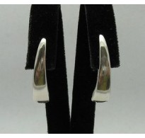 E000018 Sterling Silver Earrings Solid 925