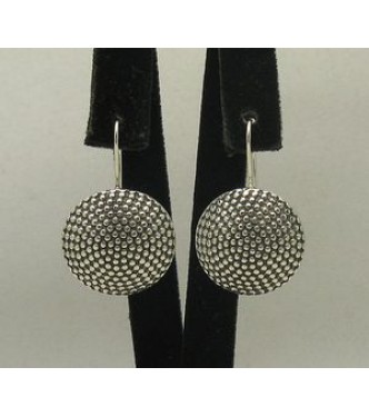 E000378 STYLISH STERLING SILVER EARRINGS SOLID 925 HANDMADE NEW