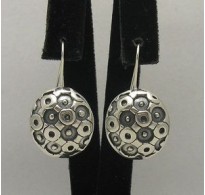 E000364 STYLISH STERLING SILVER EARRINGS SOLID 925 NEW