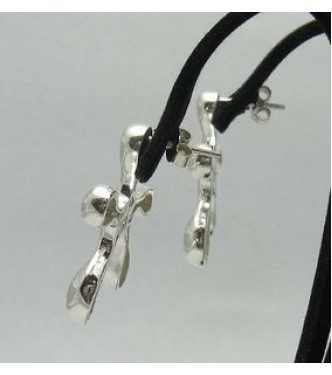E000046 Stylish Sterling Silver Earrings 925