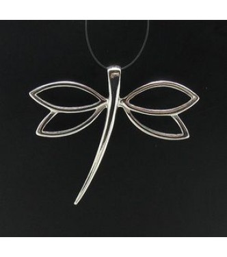 PE000540 Stylish Sterling silver pendant dragonfly 925 solid