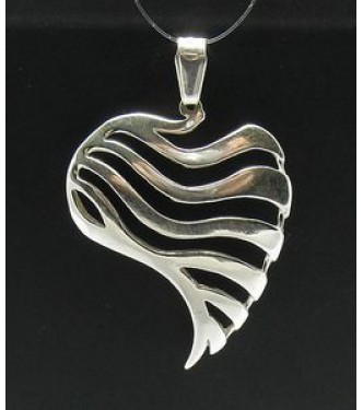 PE000320 Stylish Sterling silver pendant 925 heart perfect quality