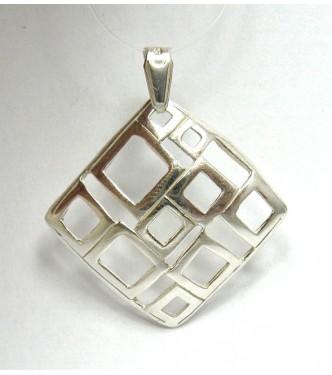 PE000874 Stylish Sterling Silver Pendant Solid 925