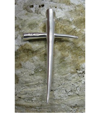 STYLISH STERLING SILVER PENDANT SOLID 925 NEW CROSS PERFECT QUALITY
