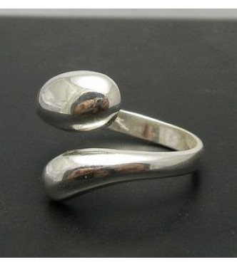 R000222 Plain Genuine Stylish Sterling Silver Ring Solid 925 Perfect Quality Handmade