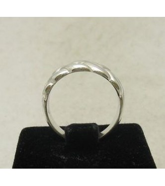 R000393 Stylish Sterling Silver Ring Band Stamped Genuine Solid 925 Handmade Empress