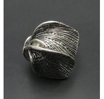 R000451 Handmade Sterling Silver Ring Genuine Stamped Solid 925 Handmade Empress