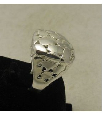 R000339 Stylish Sterling Silver Ring Stamped Genuine Solid 925 Handmade Perfect Quality