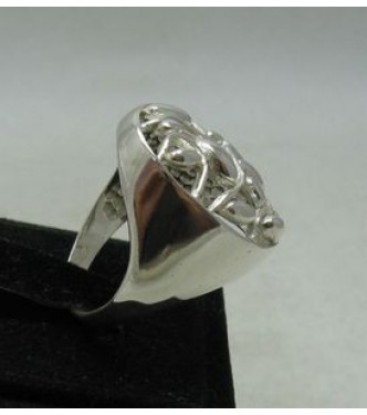  R001076 Stylish Sterling Silver Ring Genuine Solid 925 Perfect Quality Handmade Empress