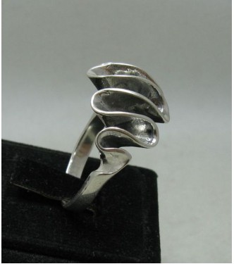 R001142 Stylish Sterling Silver Ring Hallmarked Genuine Solid 925 Handmade Empress