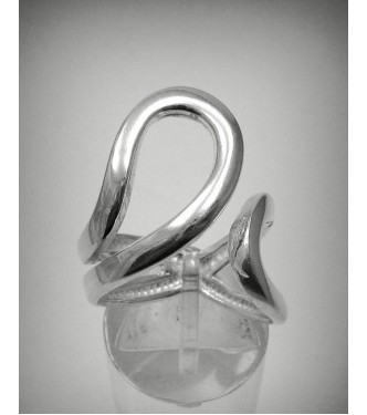 R001251 Stylish Sterling Silver Ring Hallmarked Solid 925 Handmade Empress