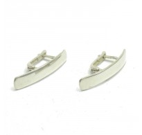 E000484 STERLING SILVER EARRINGS SOLID 925 FRENCH CLIP NEW