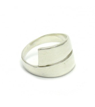 R000038 Plain Genuine Sterling Silver Ring Hallmarked Solid 925 Handmade Perfect Quality