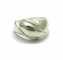 R000086 Stylish Sterling Silver Ring Genuine Hallmarked Solid 925 Empress Nickel Free