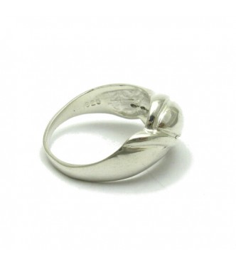 R000086 Stylish Sterling Silver Ring Genuine Hallmarked Solid 925 Empress Nickel Free