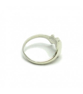 R000127 Plain Genuine Sterling Silver Ring Hallmarked Solid 925 Handmade Nickel Free