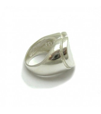 R000142 Plain Sstylish Sterling Silver Ring Solid 925 Heart Perfect Quality Handmade