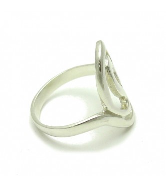R000171 Stylish Plain Sterling Silver Ring Genuine Stamped Solid 925 Handmade Empress