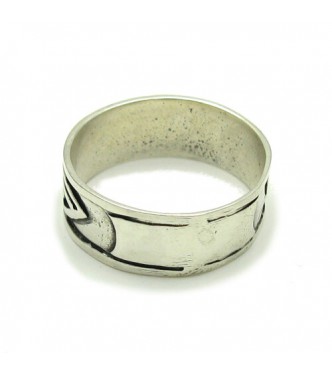 R000229 Plain Sterling Silver Ring Genuine Stamped Solid 925 Band Handmade Empress