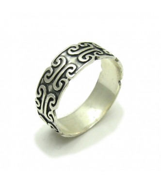 R000231 Extravagant Sterling Silver Ring Hallmarked Solid 925 Band Nickel Free Empress
