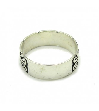 R000231 Extravagant Sterling Silver Ring Hallmarked Solid 925 Band Nickel Free Empress