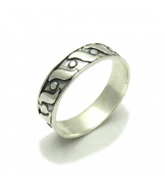 R000241 Extravagant Sterling Silver Ring Genuine Solid 925 Band Perfect Quality Empress