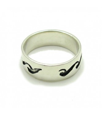 R000244 Genuine Sterling Silver Ring Hallmarked Solid 925 Band Handmade Perfect Quality