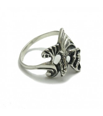 R000255 Genuine Stylish Sterling Silver Ring Solid 925 Dragon Handmade Perfect Quality