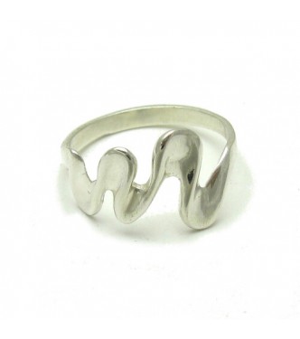 R000306 Plain Sterling Silver Ring Hallmarked Genuine Solid 925 Perfect Quality Empress