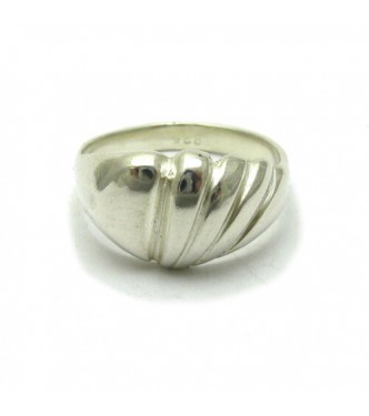 R000307 Genuine Plain Sterling Silver Ring Solid Hallmarked 925 Nickel Free Handmade