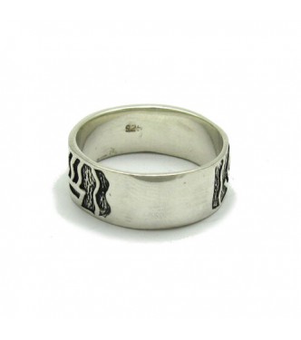 R000332 Genuine Sterling Silver Ring Stamped Solid 925 Band Handmade Perfect Quality