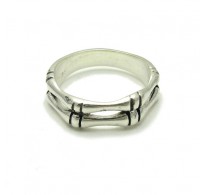 R000340 Stylish Sterling Silver Ring Stamped Genuine Solid 925 Nickel Free Empress