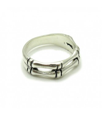 R000340 Stylish Sterling Silver Ring Stamped Genuine Solid 925 Nickel Free Empress