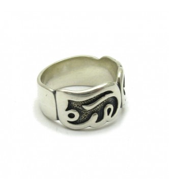 R000356 Stylish Sterling Silver Ring Genuine Stamped Solid 925 Band Handmade Empress
