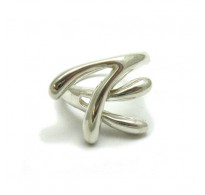 Genuine sterling silver ring solid 925 R000910 Empress