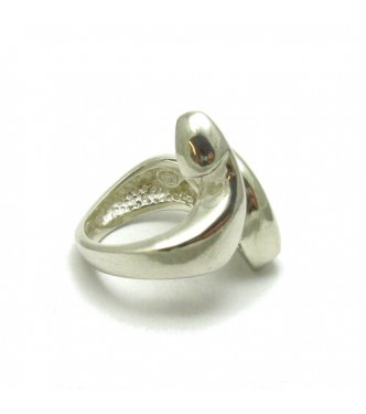  R000427 Plain Stylish Sterling Silver Ring Genuine Hallmarked Solid 925 Handmade Empress