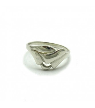  R000482 Stylish Genuine Sterling Silver Ring Stamped 925 Perfect Quality Handmade Plain