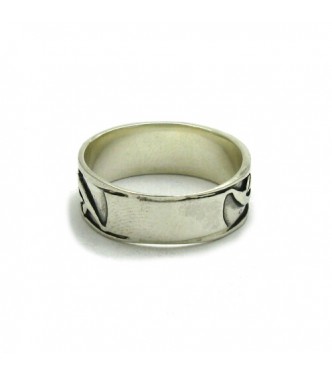  R000499 Plain Sterling Silver Ring Band Genuine Stamped Solid 925 Nickel Free Empress