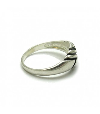  R000502 Genuine Plain Sterling Silver Ring Hallmarked Solid 925 Handmade Nickel Free