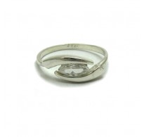 Stilvoll sterling silber women ring 925 Blume oxidiert R000968 Empress jewellery 