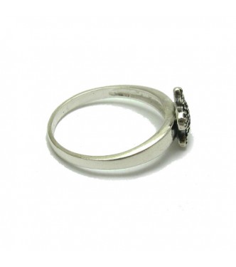 R001726 Stylish Sterling Silver Ring Genuine Solid 925 Turtle Handmade Empress