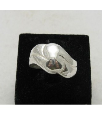 R000048 Stylish Plain Sterling Silver Ring Genuine Solid 925 Perfect Quality Handmade