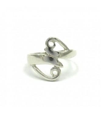 R000126 Stylish Plain Sterling Silver Ring Genuine Solid 925 Perfect Quality Empress