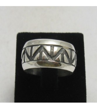 R000193 Stylish Sterling Silver Ring Band Genuine Stamped Solid 925 Handmade Empress
